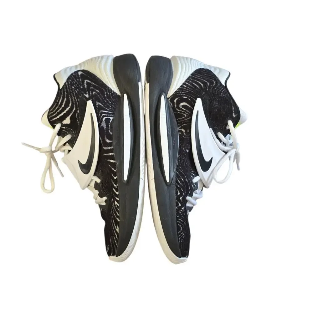 Nike KD 14 TB Basketball B/W Unisex Size 10 Volt Kevin Durant DA7850-001 Sneaker